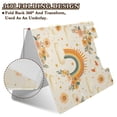 thumbnail image 2 of FORMRS A4 Clipboard Folder with Pen Holder Horizontal Foldable School Office Binder, Retro Rainbow, 2 of 9