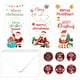 thumbnail image 2 of Adornos navideños, adornos navideños, regalos navideños, tarjetas decorativas navideñas, tarjetas de felicitación navideñas de lujo con bendiciones, juego de sobres que incluye 6 tarjetas, 6 sobres y, 2 of 9