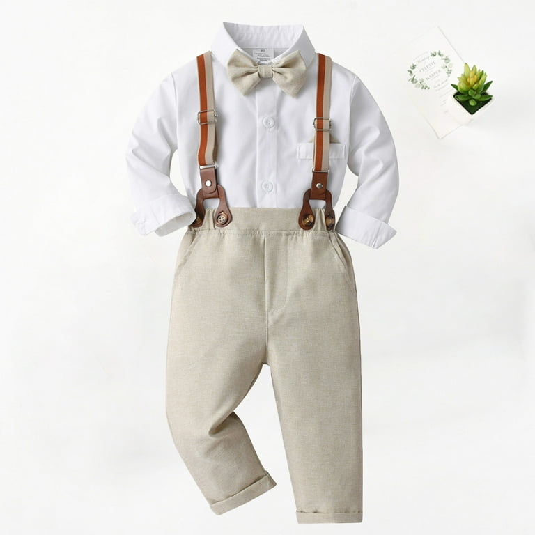 CTPDG Toddler Boy Child Wedding Suit for Kids Suits Formal Wear