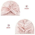 thumbnail image 3 of MEGICOT 100% Mulberry Silk Sleep Cap with Elastic Band, Hair Care Bonnet for Natural Hair Curly Hair, 3 of 7