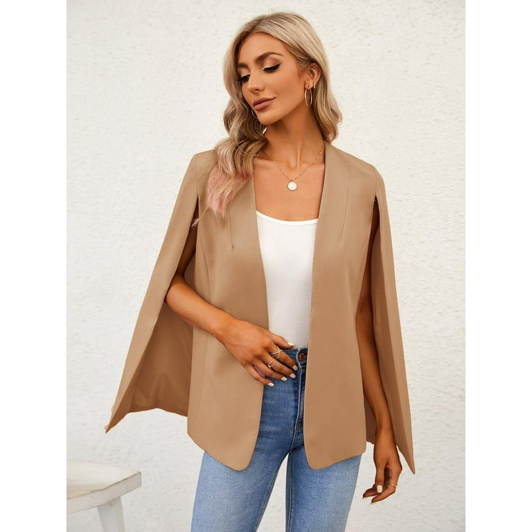 Blazer cape outlet jacket