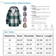 thumbnail image 2 of Men's Plaid Shirt Hooded Zipper Sweatshirt Men's Casual Fashion SweatshirtXL, 2 of 3