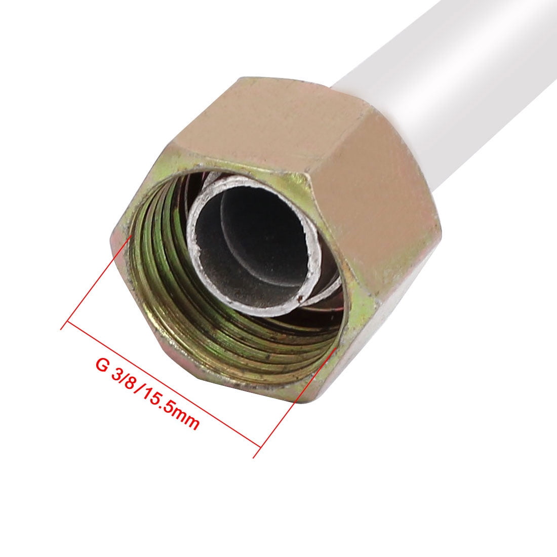 435 Length Aluminum Air Compressor Exhaust Tube Replacement Silver Tone 435 Length Aluminum Air Compressor Exhaust Tube Replacement Silver Tone