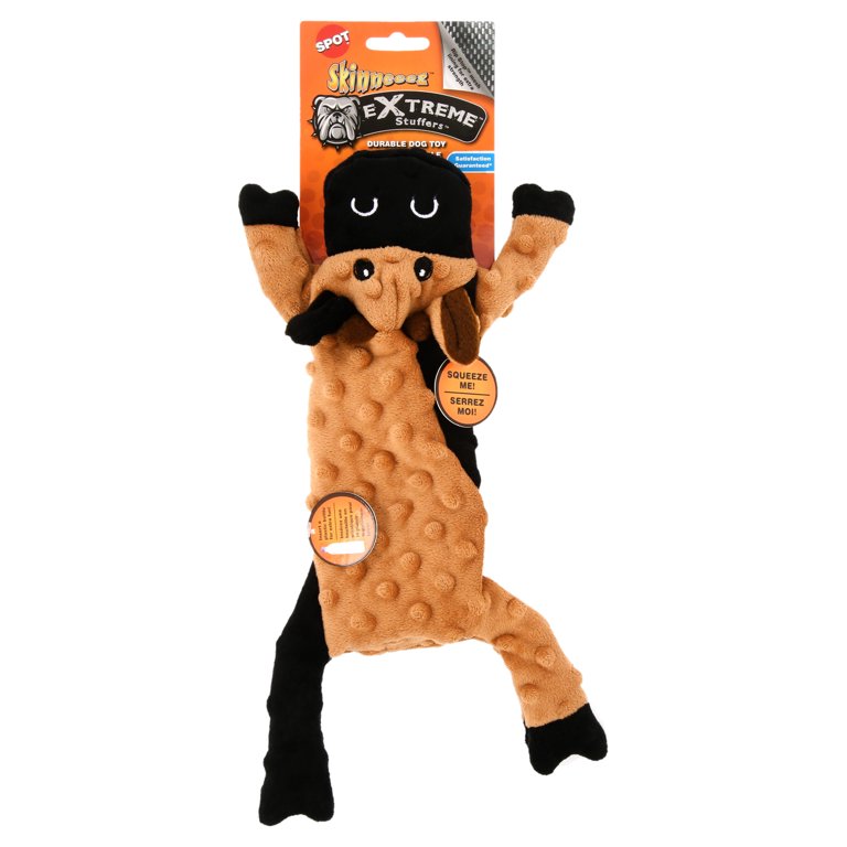 Ethical Dog SPOT Skinneeez Extreme Stuffer Cow Dog Toy, 14
