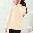 thumbnail image 2 of Mepaouo Boys Girls Long Sleeve Shirts Kids Turtleneck Pullover Toddler Basic Tees Tops T-Shirts Beige 2-3 Years, 2 of 5
