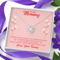thumbnail image 5 of To My Mummy, New Mom Gift Necklace, Mothers Day Gift Necklace, Mothers Birthday Gift Necklace, Mom to be Gift necklace, 5 of 6