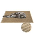 thumbnail image 1 of Alfombrilla rascadora premium para gatos  61 x 41 cm, 100% sisal de fibra natural con borde de yute, ultrarresistente, sirve como rascador, felpudo y alfombra, protege muebles y a, 1 of 7