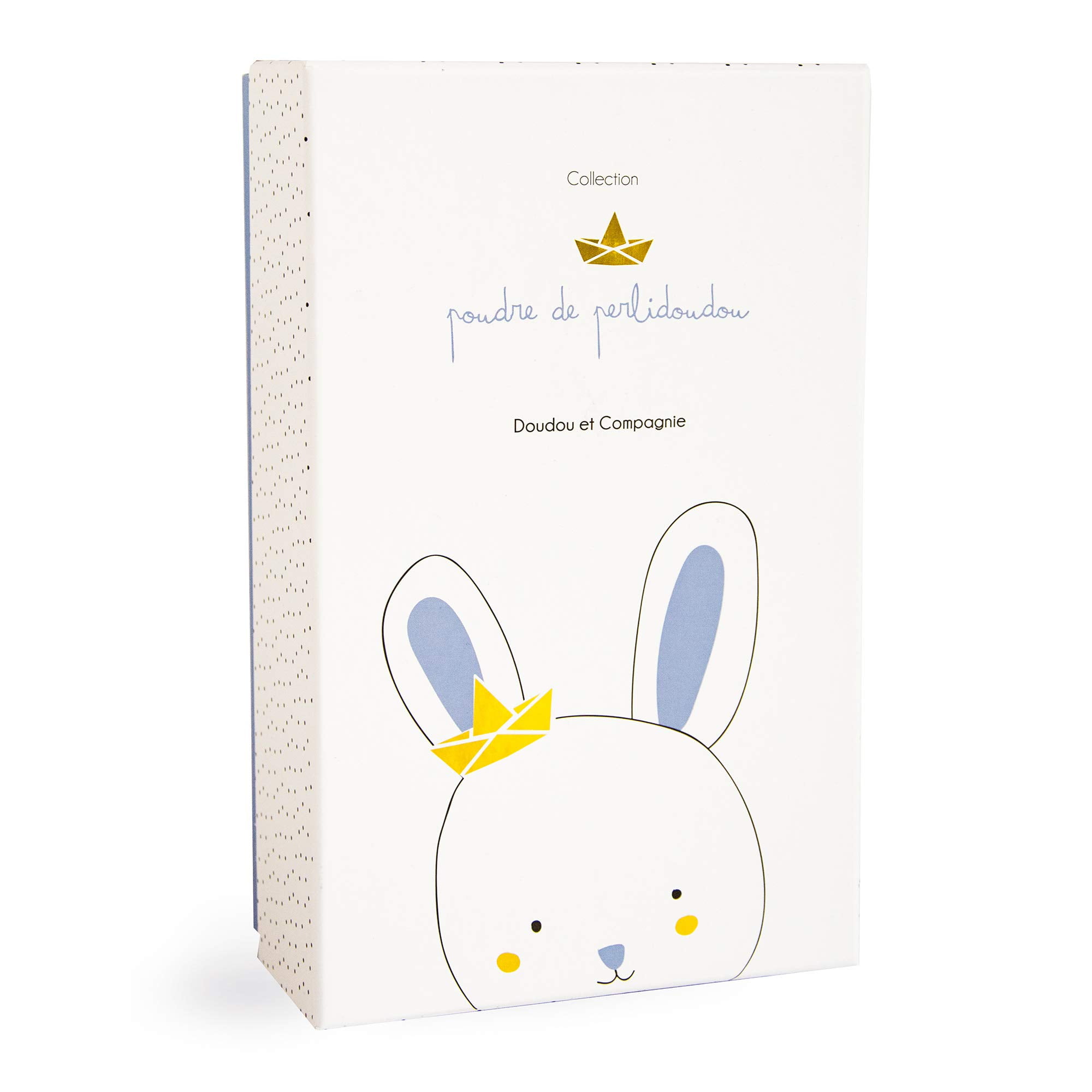 Doudou et Compagnie DC3520 Musical Toy Rabbit Matelot Blue