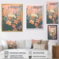 thumbnail image 4 of Designart "Daisy 90S Vibes II" Floral Daisy Canvas Wall Art, 4 of 5