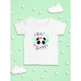 thumbnail image 3 of Hello Cute Panda T-Shirt Infant -Image by Shutterstock,  6 Months, 3 of 4