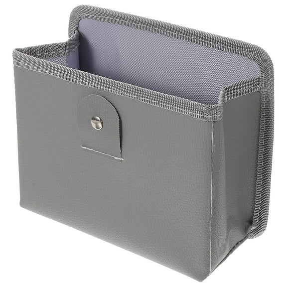 OULII Car Door Side Pocket Grey Color 1Set for Drivers and Car Owners