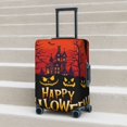 thumbnail image 5 of Travel Luggage Cover Protector - Halloween Happy C Anti-Scratch Suitcase Covers Fits 18-32 Inch Luggage, 5 of 5