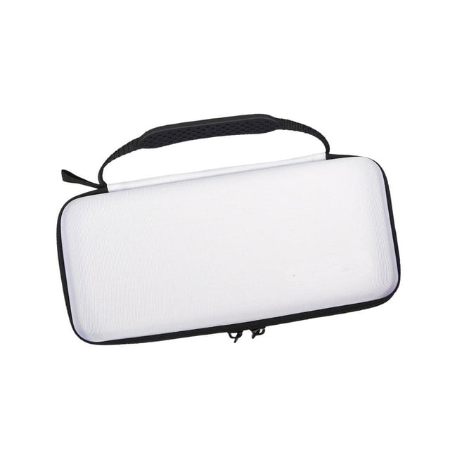 Bolsa compacta para guantes de golf con espacio para accesorios, estuche protector resistente para tees, marcadores de bolas y herramientas de reparac Blanco