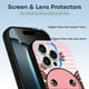 thumbnail image 3 of Funda de TPU Kawaii Axolotl para iPhone 16 Pro: ultrafina, a prueba de golpes, antiamarilleo, resistente a arañazos, compatible con carga inalámbrica, agarre mejorado, estilo negro., 3 of 7