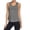 Grey, variant on Harpily Sleeveless Sports Racerback Tank Tops for Women Breathable Quick Dry Crisscross Tie Soft Stretch for Women Outdoor Gym Running Fitness Workout