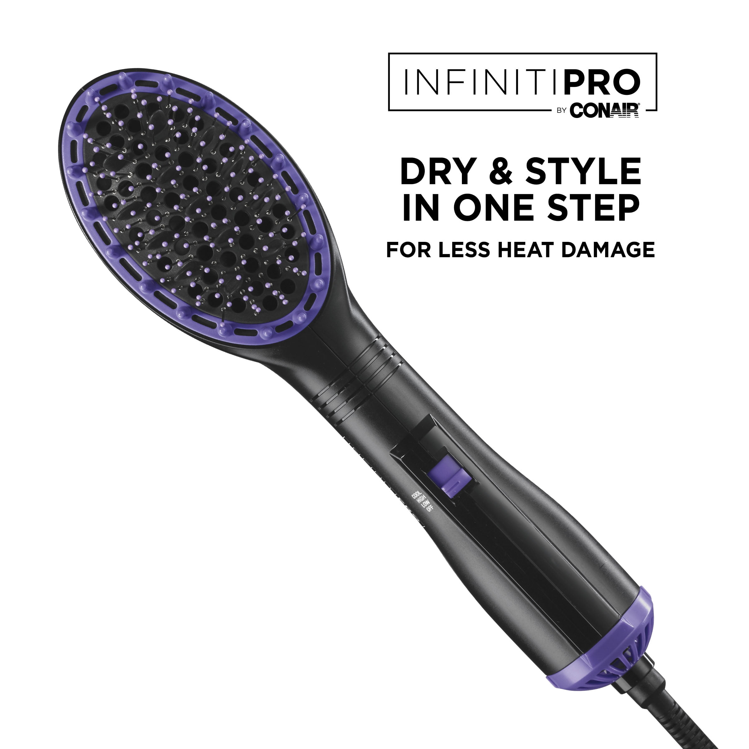 Conair hot paddle brush hot sale