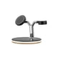 thumbnail image 1 of Cargador inteligente Auricular de cargas Dock de carga Carga rápida 3 en 1 Travel Office Homen Office Hotel Desktop Stand Pad con cable negro tholdsy EL006101-01B, 1 of 7