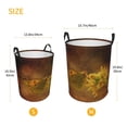 thumbnail image 5 of ZICANCN Butterfly Stationery Laundry Basket Organizer - Dirty Clothes Hamper for Bathroom Kids Girls Boys Laundry Hamper Small, 5 of 8