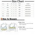 thumbnail image 2 of Sleeping Bras for Women Pullover Bra Feature V-Neck No Underwire Bra Style W-1700 Blue-b XXL, 2 of 3