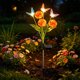 thumbnail image 4 of Lámpara solar de jardín con forma de panal | Lámpara decorativa para patio | Iluminación LED solar para exteriores, jardín, césped y macizos de flores., 4 of 6