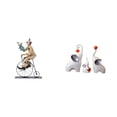 thumbnail image 1 of Figura de con , escultura decorativa de mesa, estatua de cerámica, estatuilla artística, ideal para regalar, decorar el hogar, la ofici, 1 of 8