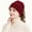 Winered (Ponytail), variant on Ponytail Beanie Hat for Women Winter Warm Knit Beanies High Bun Hats Skull Cap