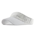 thumbnail image 2 of Fabrcox Unisex Sports Sun Visor Hats Adjustable Empty Top Baseball Hat Spring Summer Sports Tennis Hat for Women Men White 21.26-23.62", 2 of 7