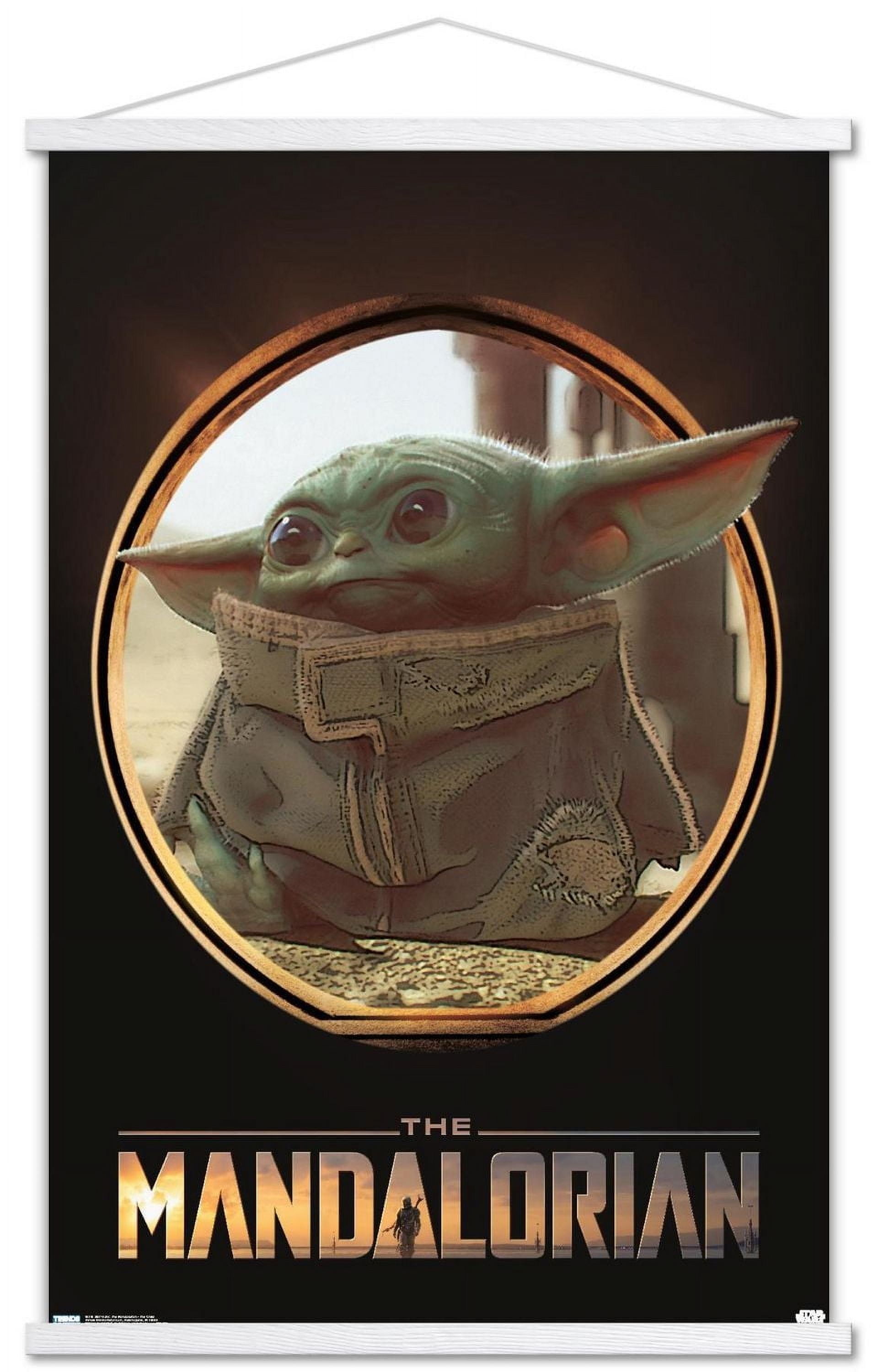 Star Wars: The Mandalorian - The Child Wall Poster, 14.725" x 22.375" Framed