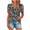 #52-Floral, variant on Rvkxad Cute Summer Tops for Women Dressy Casual V Neck Puff Short Sleeve Tops Loose Summer Floral Print T-shirt Smocked Elegant Shirts Tunic Gifts for Women S