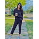 thumbnail image 5 of Conjunto Deportivo PRETTYGARDEN Mujer 2 Piezas Azul Marino XL, 5 of 5