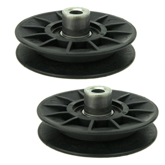 Husqvarna Mower 2 Pack of Genuine OEM Replacement Idler Pulleys - 532194326-2PK