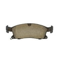 thumbnail image 5 of Detroit Axle - Front Brake Pads for Jeep Grand Cherokee Dodge Durango Mercedes-Benz GL350 GL450 GLE300d GLS350d GLS450 GLE350 GLE400 ML250 ML350 ML400 Ceramic Brake Pads w/ Hardware Replacement, 5 of 7