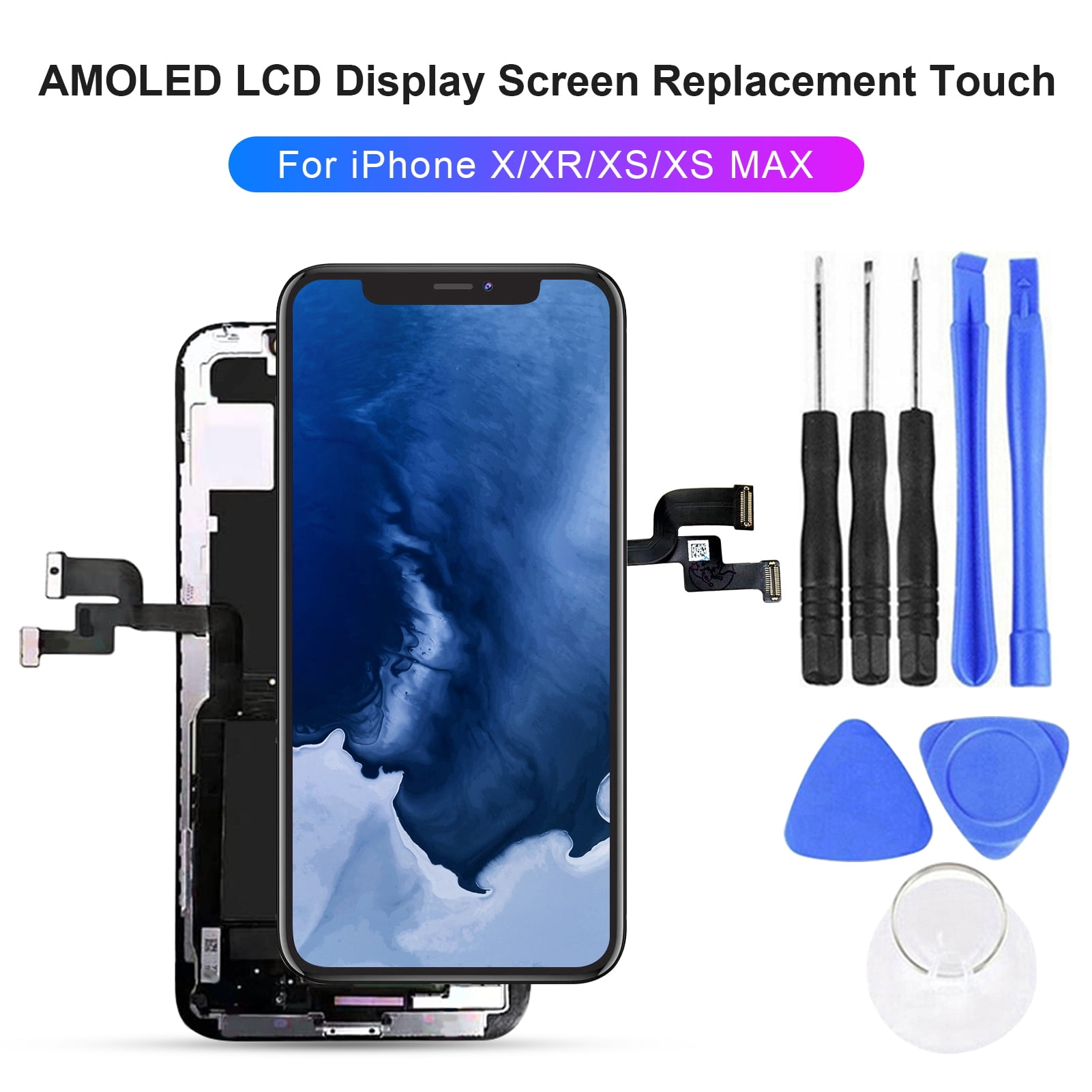 Sunnymall AMOLED LCD Display Screen Replacement with Touch