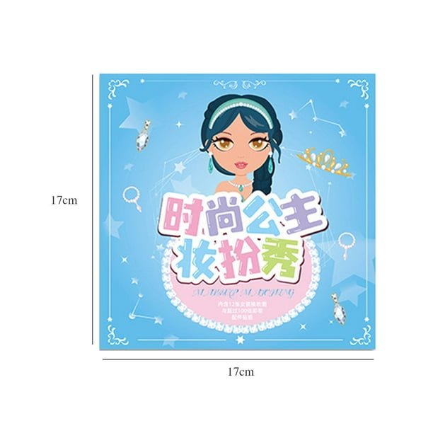 Dress up sticker book sale