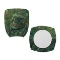 thumbnail image 5 of SCRAWLGOD St. Patrick's Day Vintage Leprechaun Hat Clover Print Green Comfy Office Chair Covers Stretch Breathable High Back Chair Slipcover Easy to Install Universal Swivel Chair Cover, Set of 2, 5 of 7