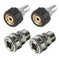 thumbnail image 3 of Kit de Connexion Rapide en Acier Inoxydable pour Nettoyeurs Haute Pression avec Raccords M22 14, 3 of 10