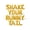 Gold, variant on Letter Balloons - SHAKE YOUR BUNNY TAIL 16" Inch Alphabet Letters Foil Mylar Balloon Easter Party Banner (Black)