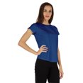 thumbnail image 2 of Inkmeso Solid Short Sleeve T-Shirt For Womens Casual Regular Fit Basic Soft T-shirts, 2 of 7