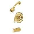 thumbnail image 1 of Pressure Balance Tub & Shower Faucet - Polished Brass, 1 of 1