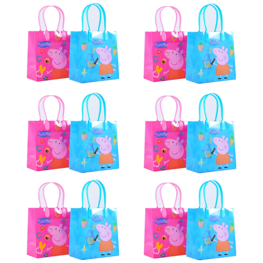 Peppa Pig Goody Bags, Peppa Pig Party Favor Goodie Bags Gift Bags