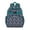 Blue-green-4, variant on Celestial Goth Students Backpack with Steampunk Moon, Star, and Sunburst Design, Ethereal Cosmic Art Print, Adjustable Chest Strap and Large Capacity for s