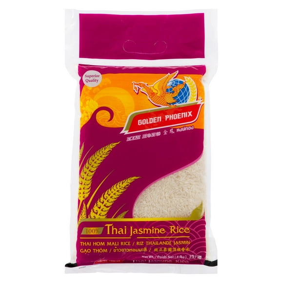 Golden Phoenix Riz Thailand Jasmin 5 lbs