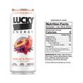 thumbnail image 3 of Lucky Energy Sugar Free Energy Drinks 16 fl oz Can, Son of a Peach with Maca, Ginseng, Taurine, Beta-Alanine, 200mg Caffeine, Zero Calories, 3 of 6