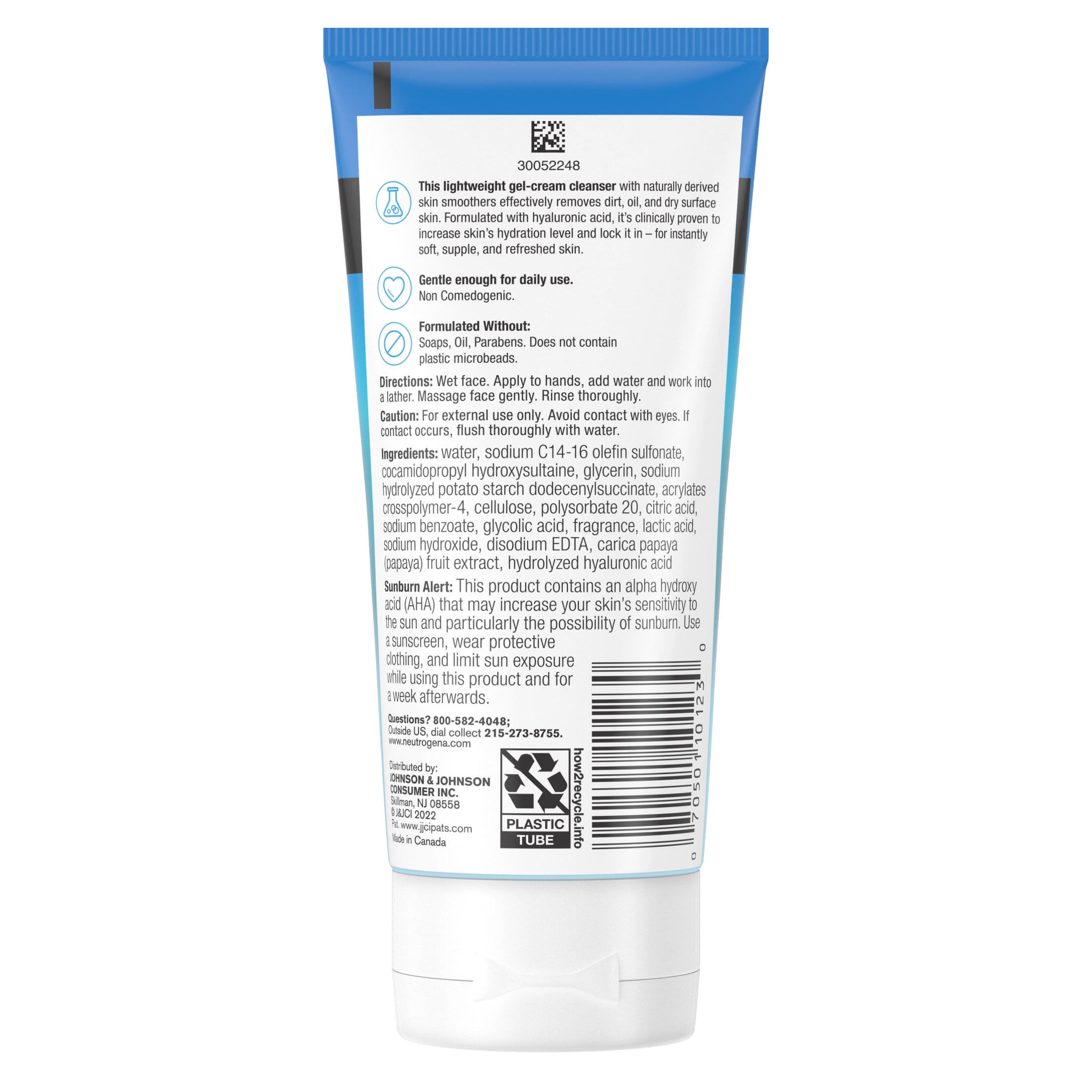 Neutrogena Hydro Boost Exfoliating Face Scrub with Hyaluronic Acid photo 6