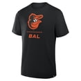thumbnail image 2 of Men's Fanatics Black Baltimore Orioles Clubhouse Legacy Side Swipe T-Shirt, 2 of 3