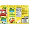 thumbnail image 6 of Mott's 100% Juice Apple White Grape Juice, 6.75 fl oz, 8 Count Boxes, 6 of 18