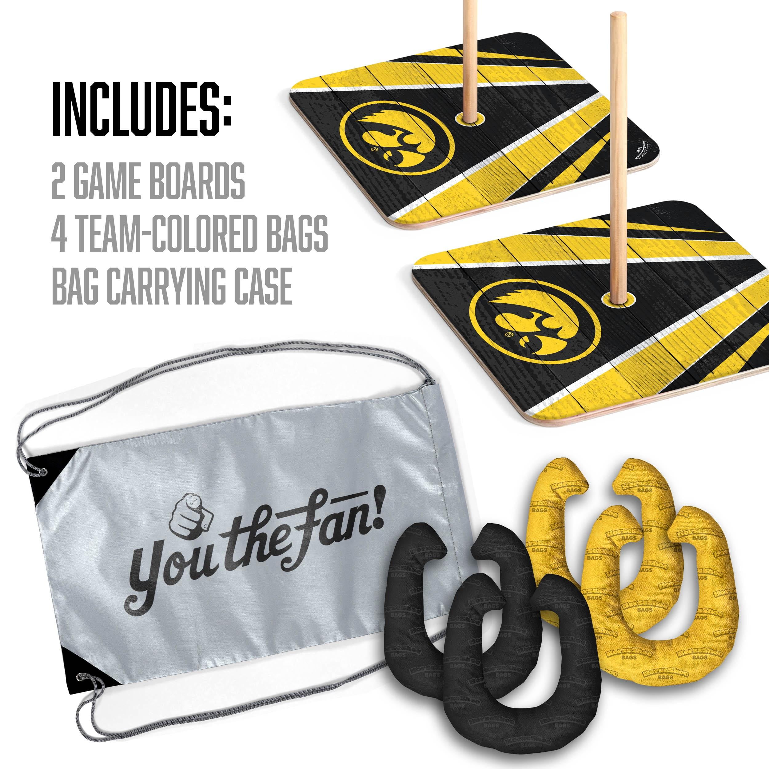 YouTheFan NCAA Iowa Hawkeyes HorseShoe Bags