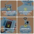 thumbnail image 5 of Adnoom 5 in 1 Heat Press Machine 15x15 1400W Combo Slide Out Multifunctional Sublimation Heat Transfer with 30OZ Tumbler Attachment, Digital Printing Transfer for T-Shirts Mugs Caps Plates, 5 of 8