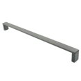 thumbnail image 2 of Rusticware 957SN Modern Square 12" Center To Center Handle Cabinet Pull - Nickel, 2 of 3