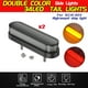 thumbnail image 3 of sweethay 2 piezas de luz lateral de automóvil portátil IP67 reemplazo impermeable 10-30V camión remolque señal de giro accesorios de lámpara Bombillas para automóviles sweethay VI016703-00B, 3 of 6